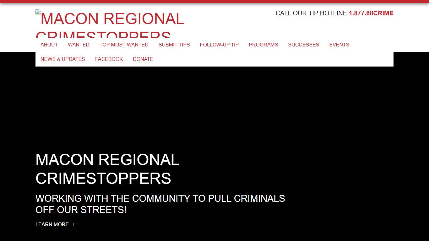 Macon Regional Crimestoppers Local Non-Profit Serving Middle Georgia